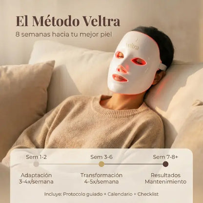 Veltra® Máscara Tratamiento Facial LED